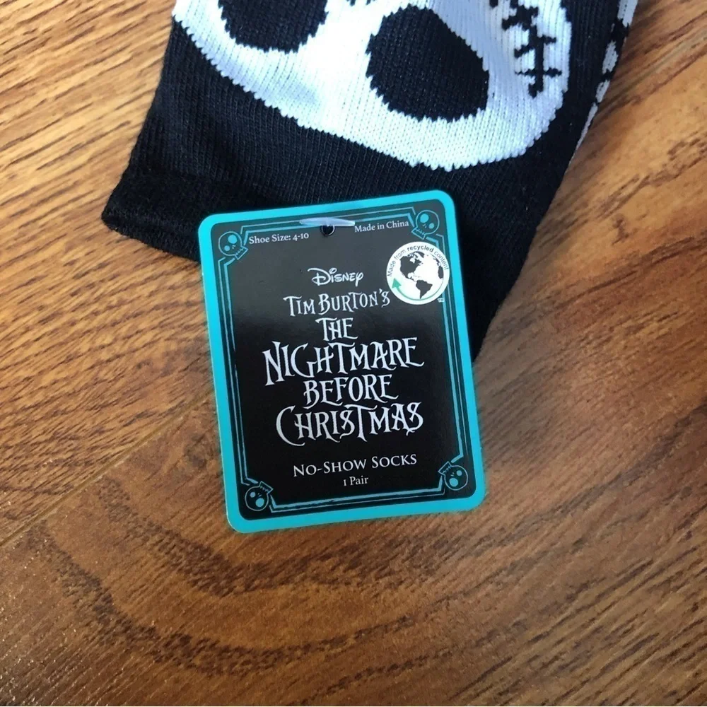 Disney The Nightmare Before Christmas No-Show Socks (size 4-10)